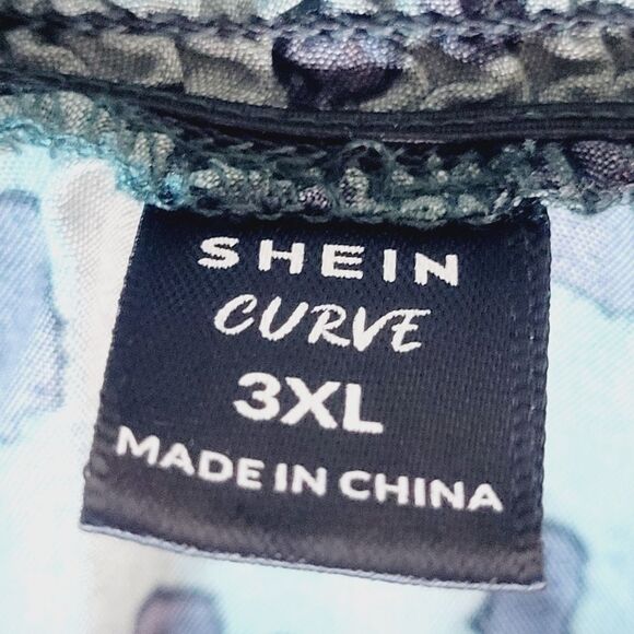 Green Dalmation Dots Smocked Women's Dress - Picture 8 of 10